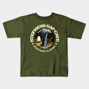 Stephens Gap Cave (rd) Kids T-Shirt